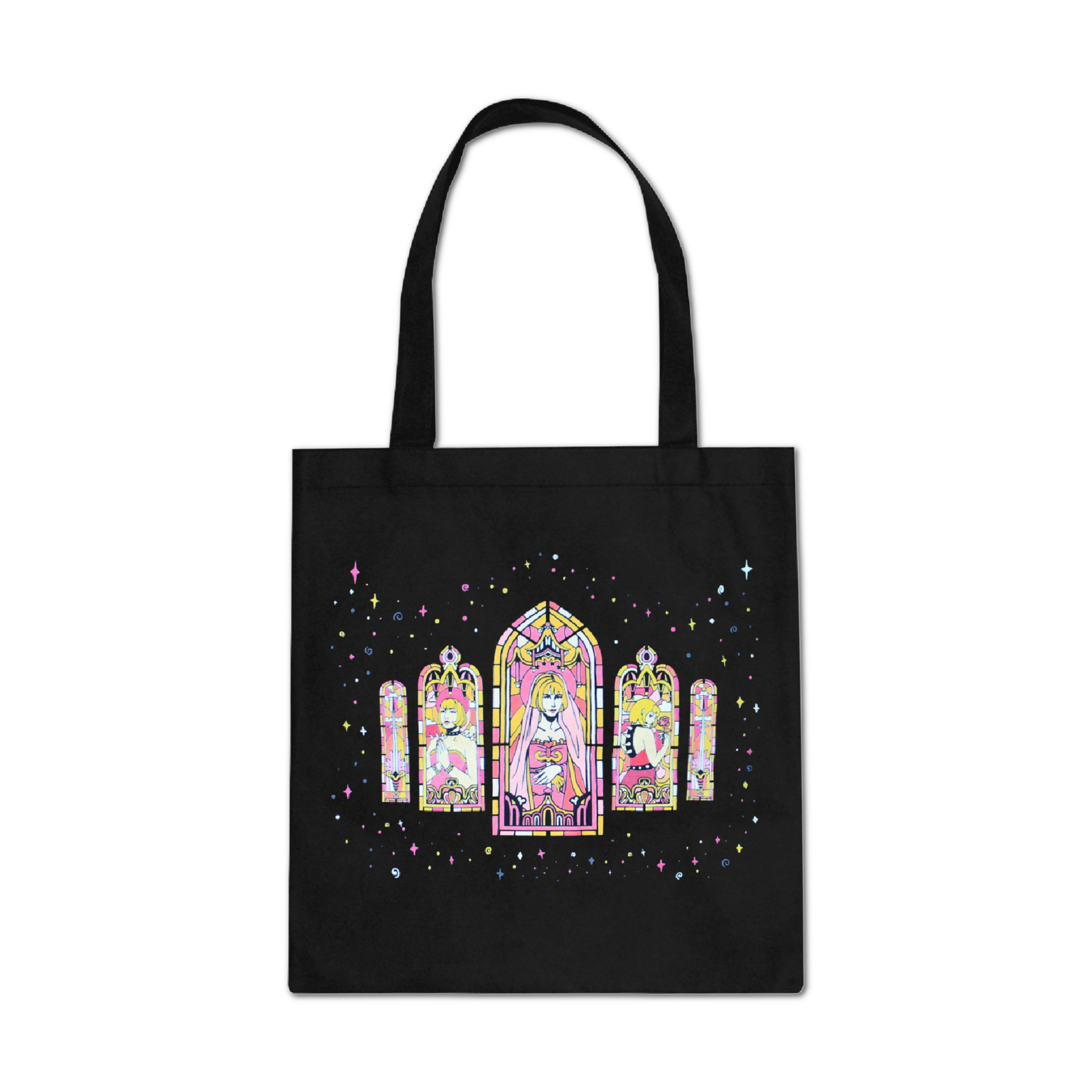 Church Windows Tote Bag