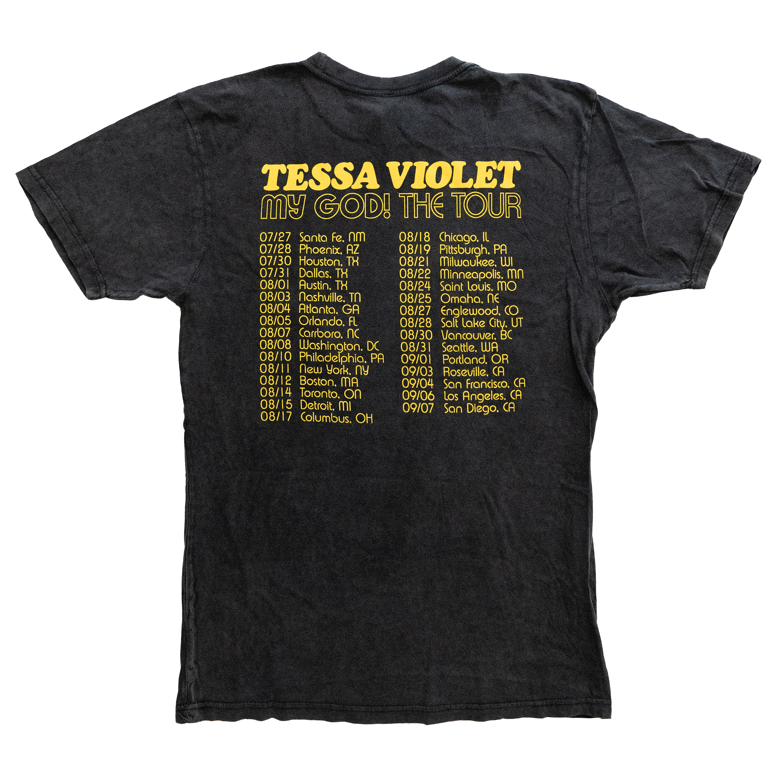 MY GOD! Tour Tee