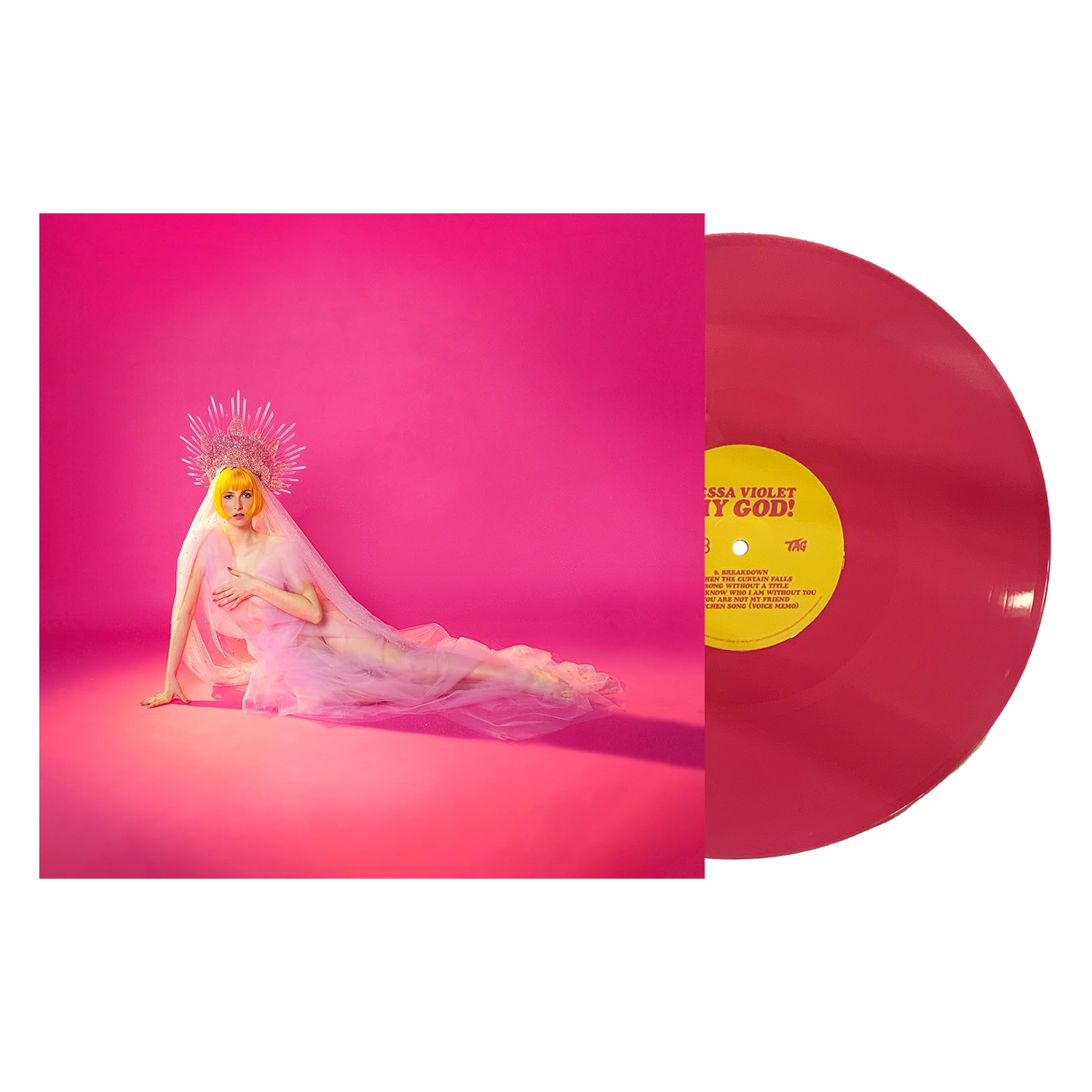 MY GOD! LP - HOT PINK