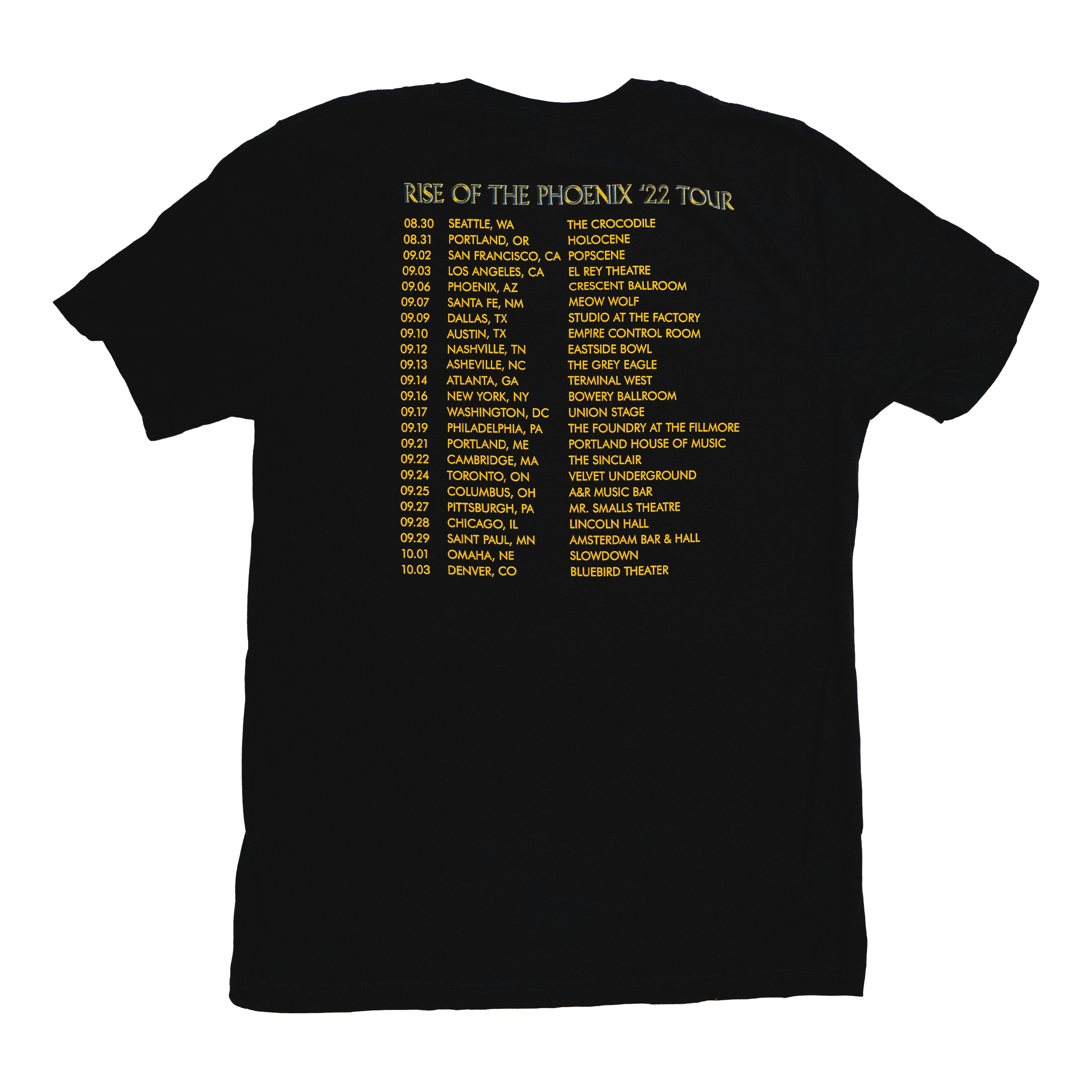 RISE OF THE PHOENIX TOUR TEE