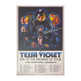 RISE OF THE PHOENIX TOUR POSTER (SIGNED)