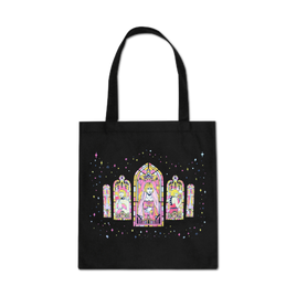Church Windows Tote Bag