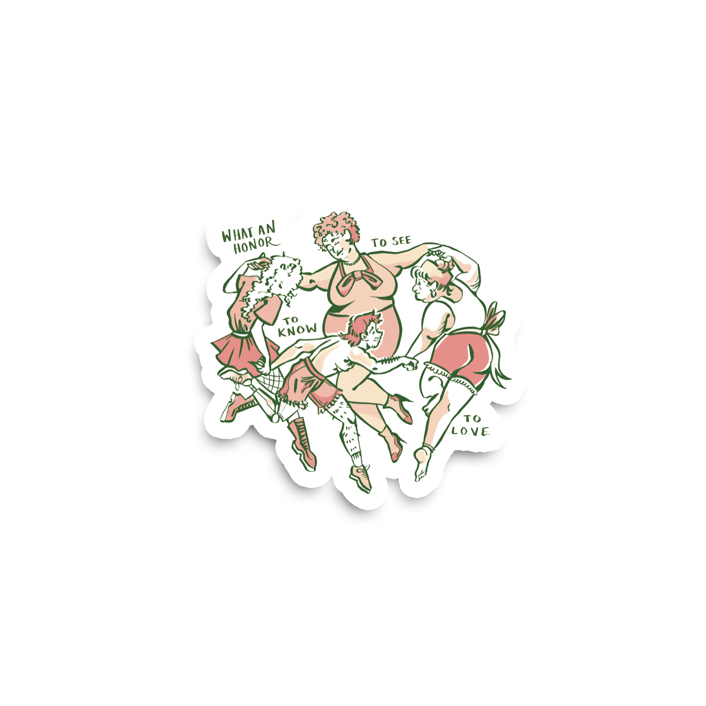 My Body's My Buddy Sticker