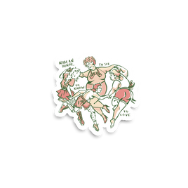 My Body's My Buddy Sticker