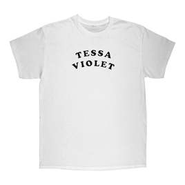 ARCHED LETTER TEE